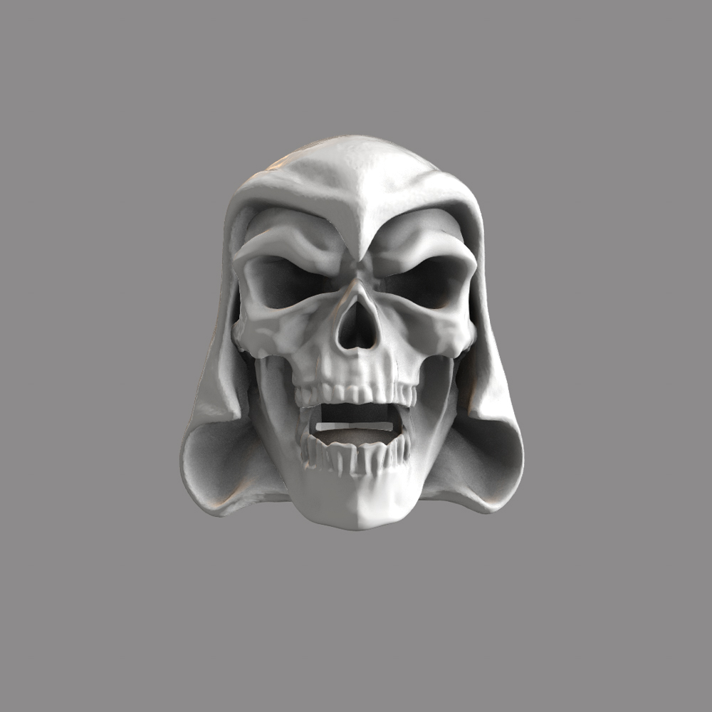 Custom Skeletor Head Laughing - Mythic Legions - Dusk Till Dawn Studio