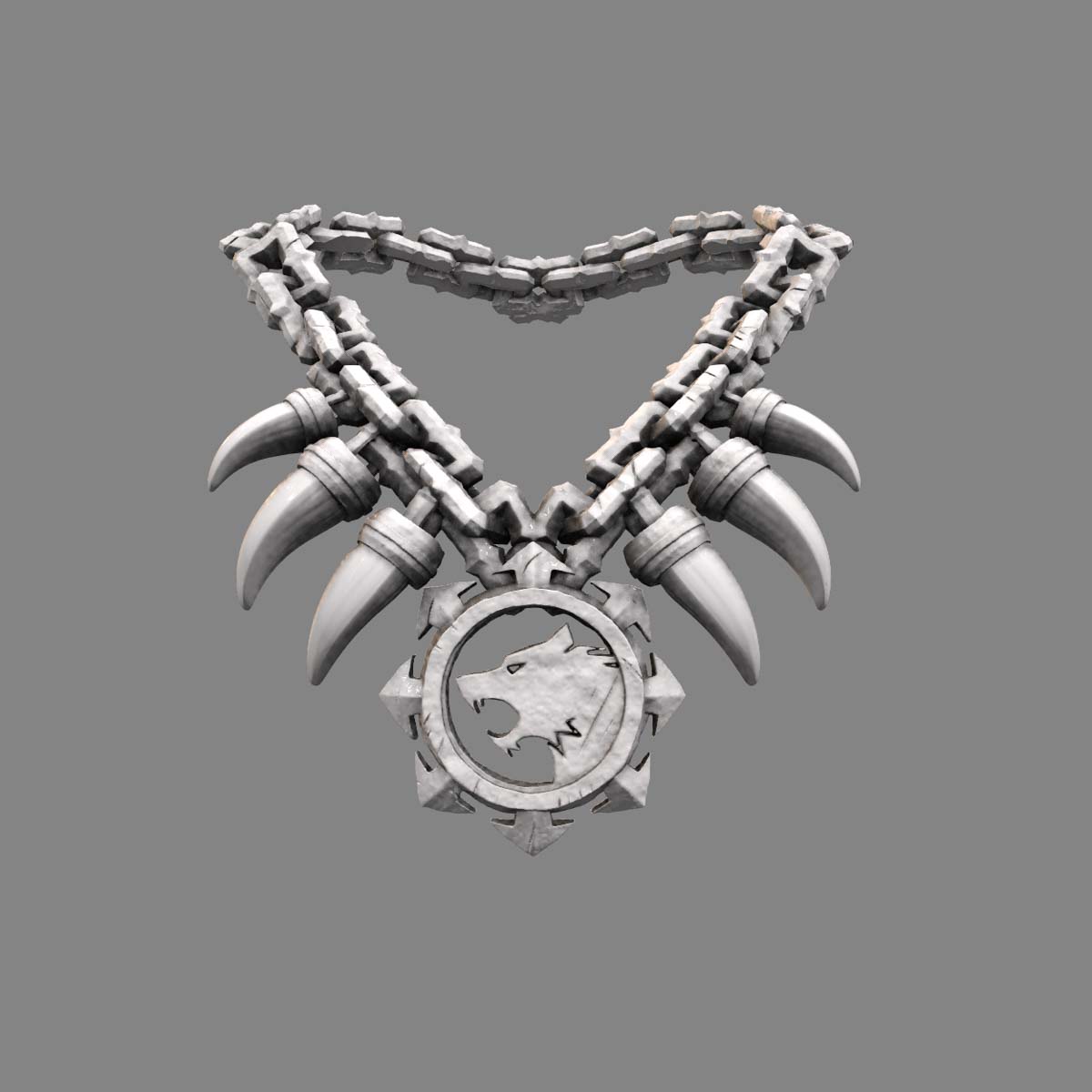 Mongoose Ogre Orc Bone Necklace Dusk Till Dawn Studio mongoose-ogre-orc-bone-necklace-dusk-till-dawn-studio