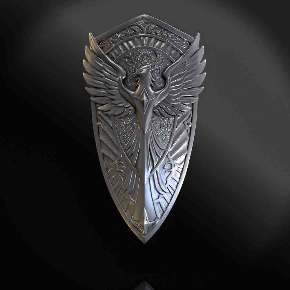 Elf King Shield - Mythic Legions - Dusk Till Dawn Studio